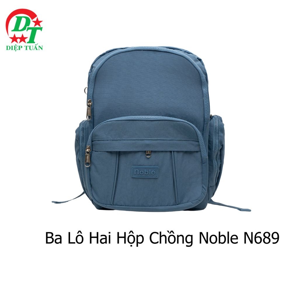 Ba Lô Hai Hộp Chồng Noble N689