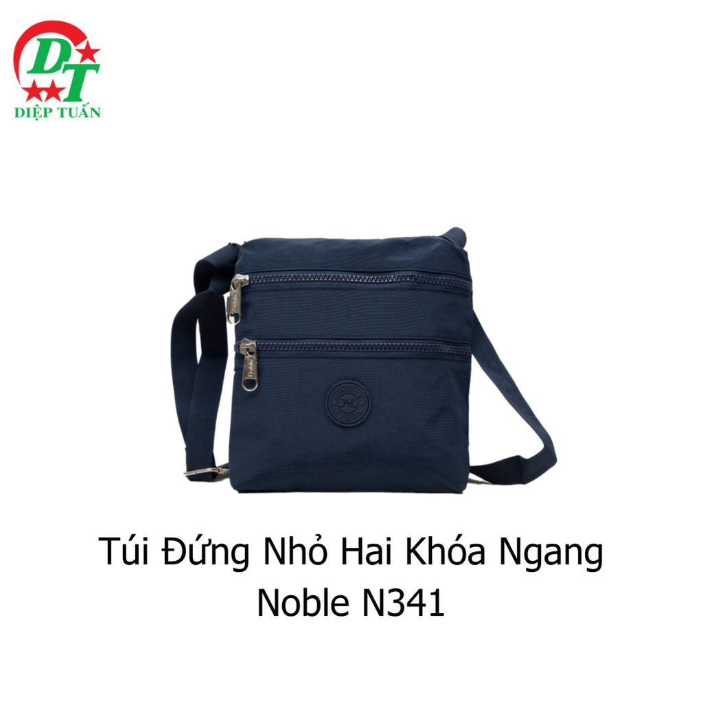 Túi Đứng Nhỏ Hai Khóa Ngang Noble N341