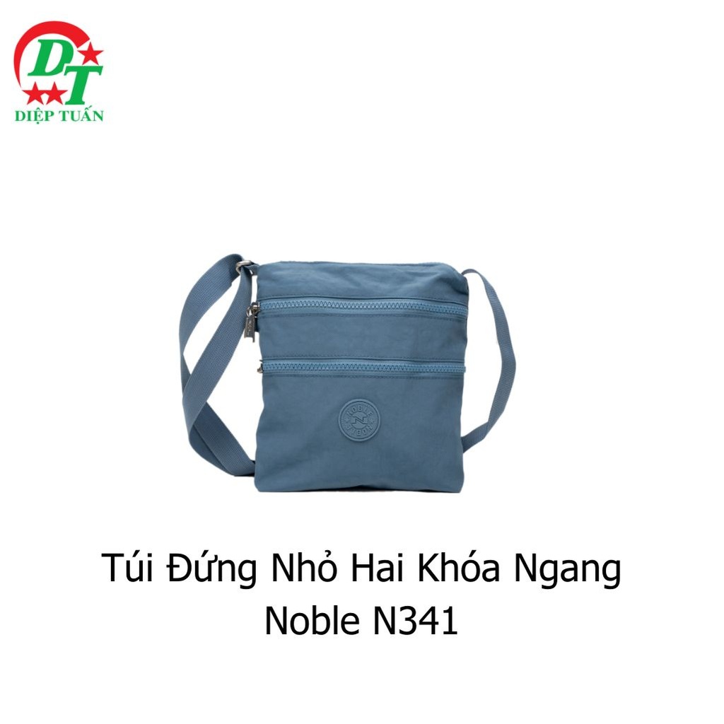 Túi Đứng Nhỏ Hai Khóa Ngang Noble N341