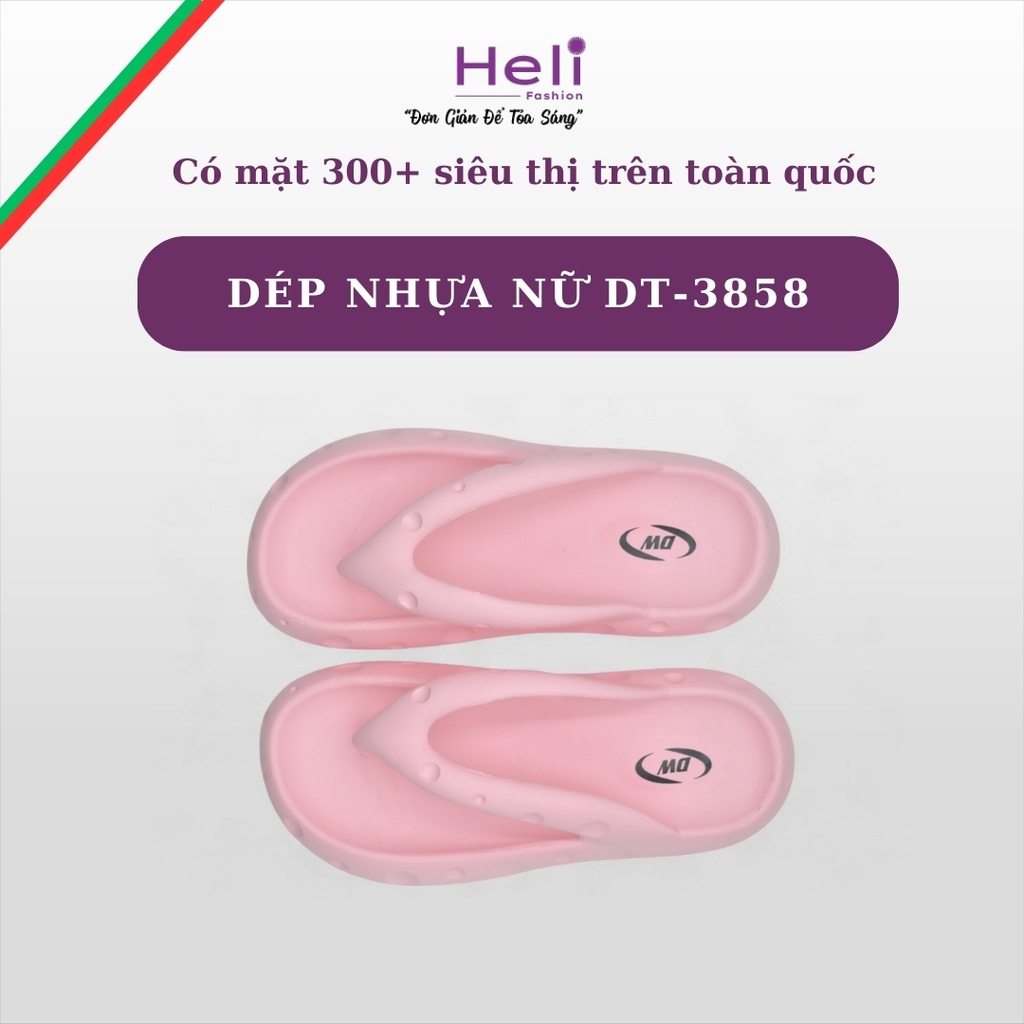 DÉP NHỰA NỮ HELI DT-3858