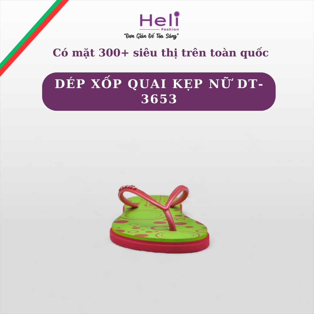 Dép xốp quai kẹp nữ DT-3653