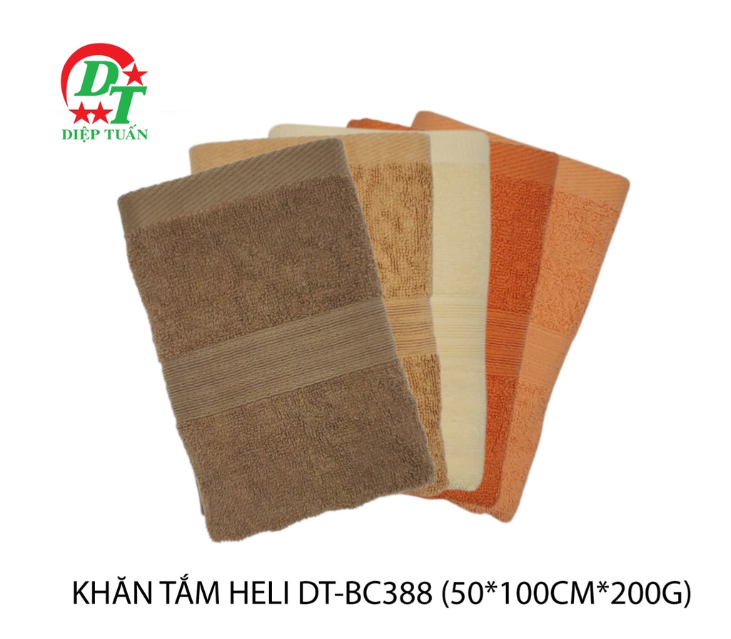 KHĂN TẮM  HELI DT-BC388 (50*100CM*200G)