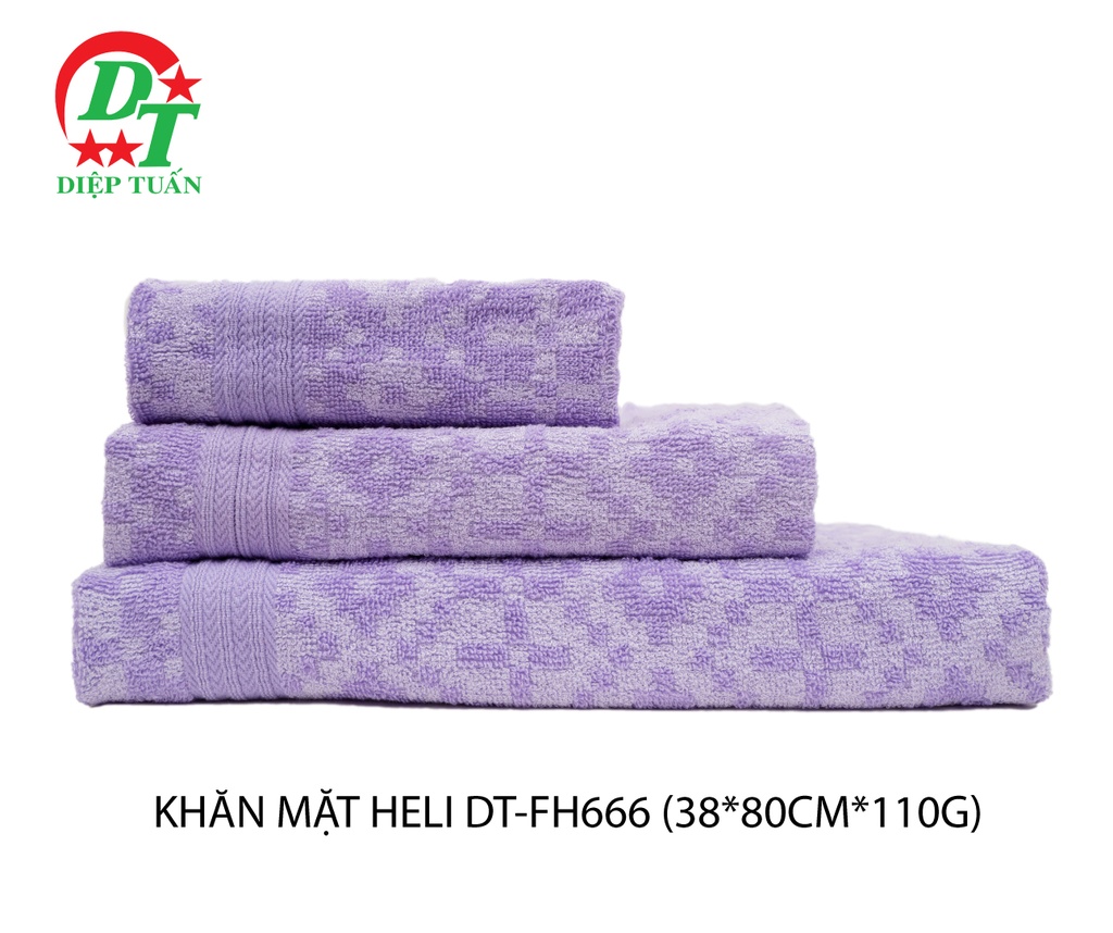 KHĂN MẶT  HELI DT-FH666 (38*80CM*110G)