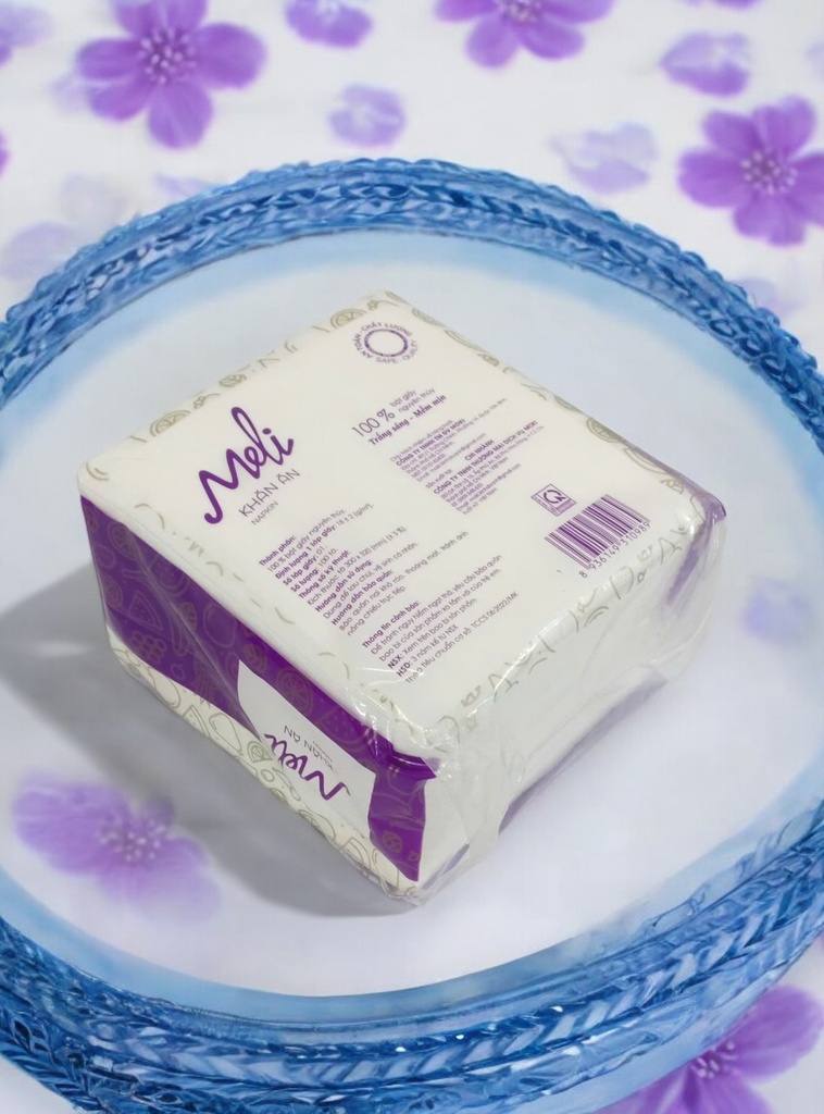 KHĂN ĂN MELI NAPKIN 100 TỜ