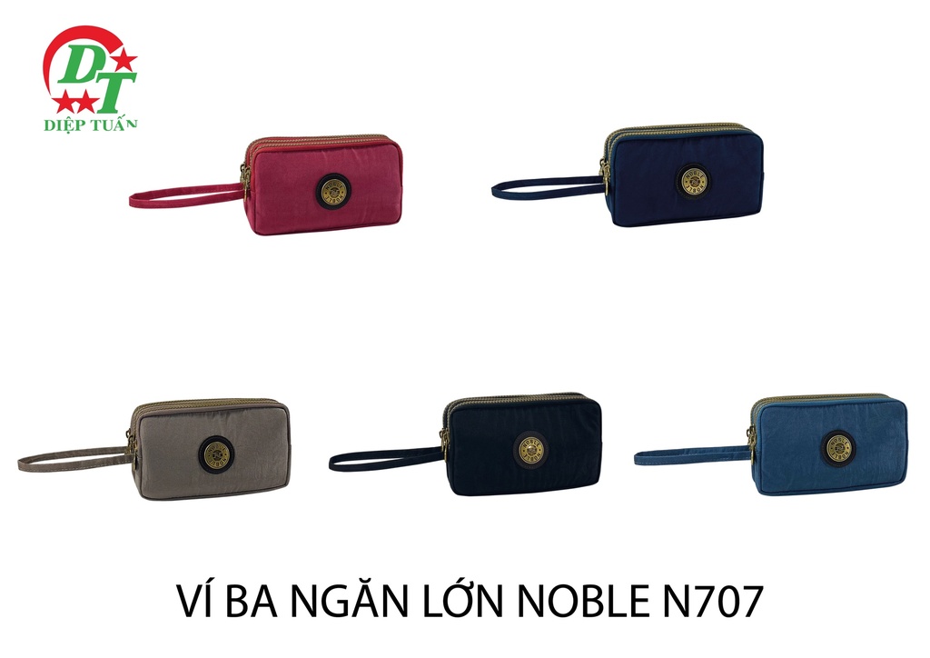 VÍ BA NGĂN LỚN NOBLE N707