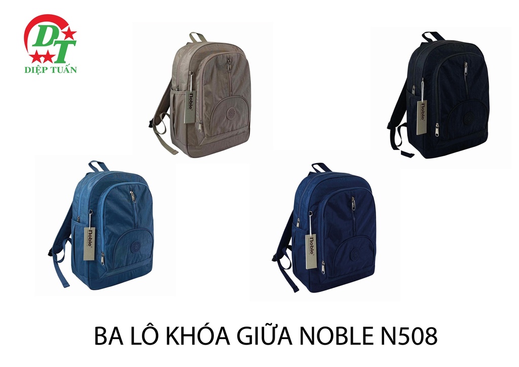 BA LÔ KHÓA GIỮA NOBLE N508