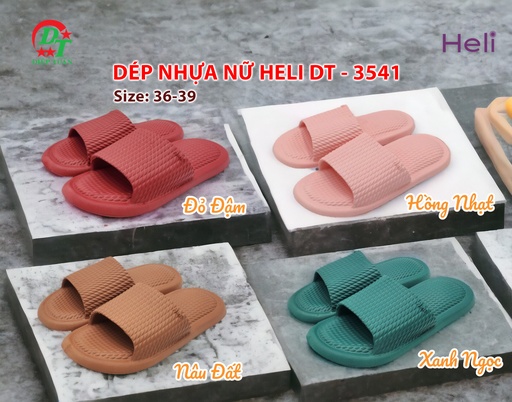 [8936175835418] DÉP NHỰA NỮ HELI DT - 3541