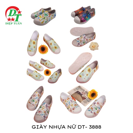 [8936175838884] GIÀY NHỰA NỮ DT- 3888