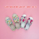 GIÀY NHỰA BÉ GÁI DT- 3891 30-35