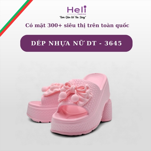 Dép nhựa nữ DT - 3645